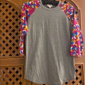 Lula Roe Disney raglan